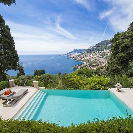 Luxurious Villa Overlooking Monaco Roquebrune-Cap-Martin Exterior foto