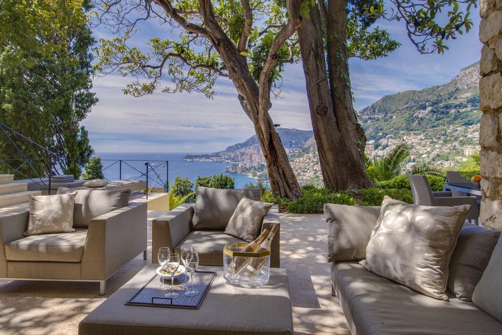 Luxurious Villa Overlooking Monaco Roquebrune-Cap-Martin Exterior foto
