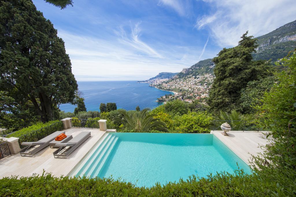 Luxurious Villa Overlooking Monaco Roquebrune-Cap-Martin Exterior foto