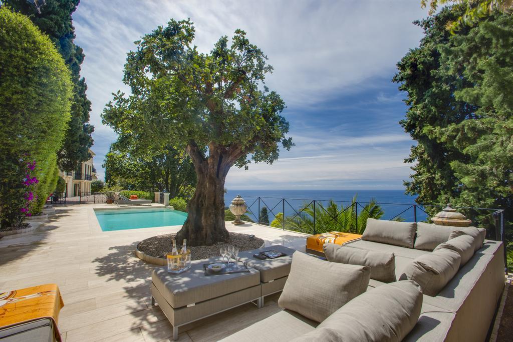 Luxurious Villa Overlooking Monaco Roquebrune-Cap-Martin Exterior foto